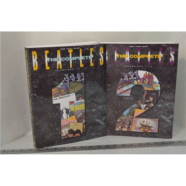 2 Beatles/ Piano-Vocal-Guitar  music books/ volume 1 & 2