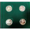 Image 2 : 1996 Sterling Silver Fifty Cent Four Coin Set