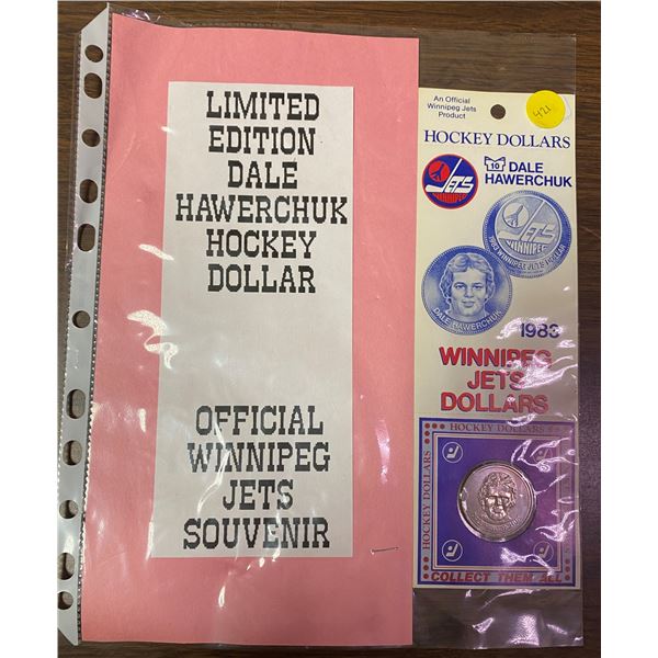 1983 Limited Edition Dale Hawerchuk Hockey Dollar