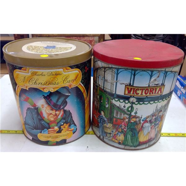 2 Large Tins