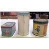 Image 2 : 3 Vintage Tins