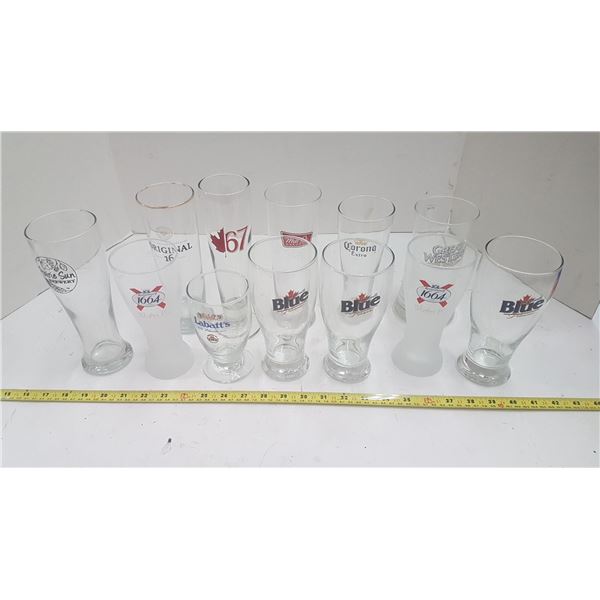Lot Beer Glasses
