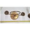 Image 2 : 2 brass candelabras