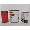 Image 4 : Tins - Rogers Golden Syrup, Nabob black pepper, Blue Ribbon baking powder