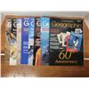 Image 1 : 8 Canadian Geographic magazines (1990)