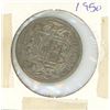 Image 1 : Canadian Silver 50 Cent 1950