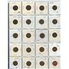 Image 1 : Sheet Of 20 Canadian Pennies 1948-1956