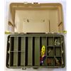 Image 3 : Tacklebox with Lures, Battery Warmer & Snow in a Can