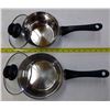 Image 8 : Set of Pots & Pans - Dutch Oven w Lid, 2 Sauce Pans, 2 Small Pots w Lids