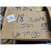 Image 4 : 33 quart size jars (2 boxes)