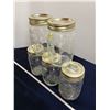 Image 4 : 5 Pint jars - 2 X 1776-1976, 1 dogwood flower, 2 others