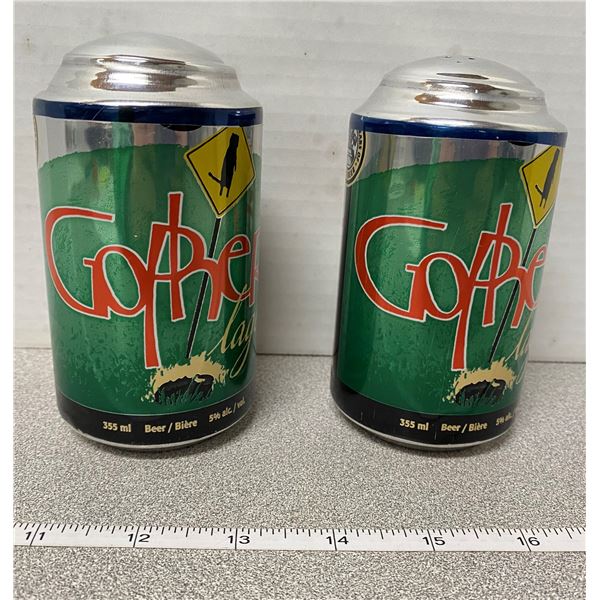 Gopher lager beer salt & pepper