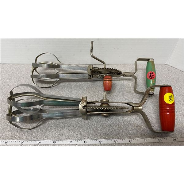 2 antique mixers
