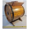 Image 3 : Vintage wooden butter churn (barrel)
