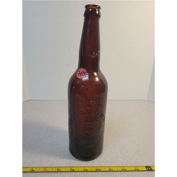 Silver Spring Brewery (Victoria) quart beer bottle