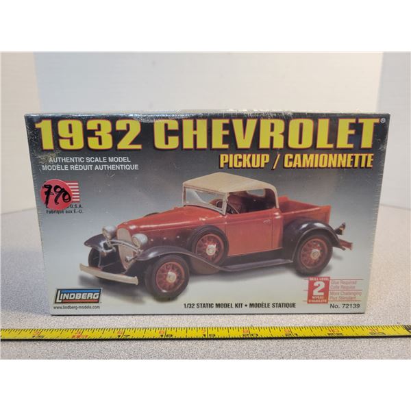 unopened '32 Chev pickup model