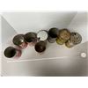 Image 4 : 8 empty oil cans