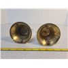 Image 2 : 2 brass bells ship/anchor 7" tall