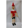 Image 2 : Italian Pinocchio hand carved wooden figurines