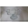 Image 2 : Glass Candle Holder Pair