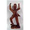 Image 4 : Woven Purse and Dancing Man Wood Statue