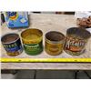 Image 1 : 4 old tins