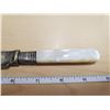 Image 3 : mother of pearl handled bread knife marked epnss