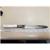 Image 4 : mother of pearl handled bread knife marked epnss