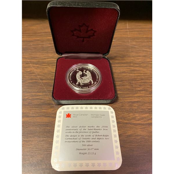1988 Canada .500 silver dollar