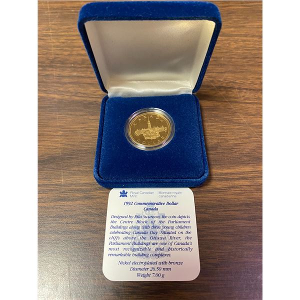 1992 Commemorative dollar Canada