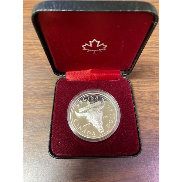 1882-1982 Regina Canada Dollar