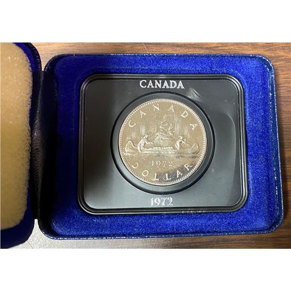 1972 Canada silver dollar