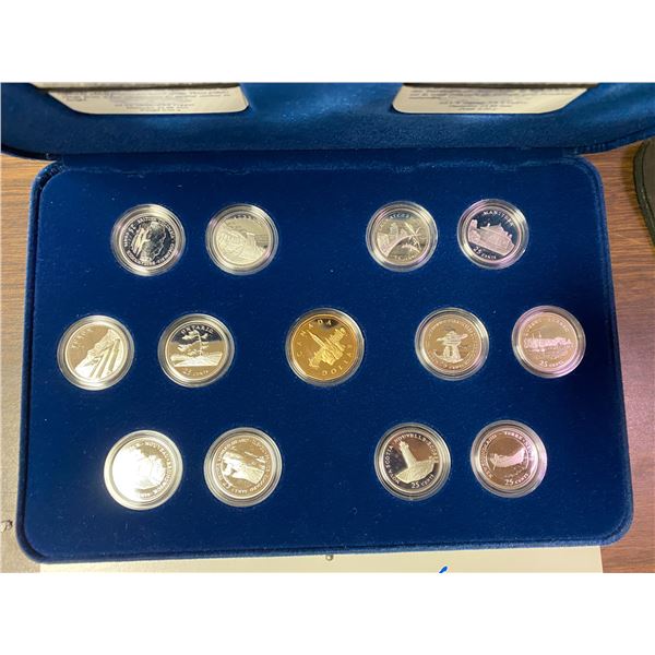 1992 Commemorative 25 cents 25¢ Alberta