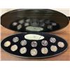 Image 1 : 2000 Millennium quarters in case set of 12 commemorative quarters