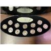 Image 2 : 2000 Millennium quarters in case set of 12 commemorative quarters