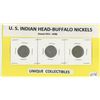 Image 1 : 3 US Buffalo Nickel Coins