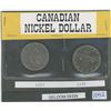 Image 1 : 1972 & 1978 Canadian Nickel Dollar
