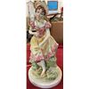 Image 2 : Table Lamp W/ Porcelain Girl