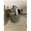 Image 3 : 2 metal watering cans