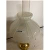 Image 2 : Aladdin lamp & chimney + milk glass shade #23