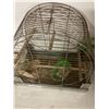 Image 3 : vintage metal bird cage