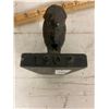 Image 3 : bronze buffalo paper weight 1902-1927 occidental fire ins -damage on tail