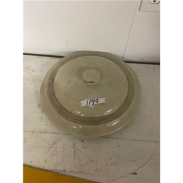 5 gallon crock lid -chip on knob