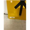 Image 2 : rail road pole sign 12x14" metal