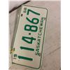 Image 2 : pair of 1968 sask license plates