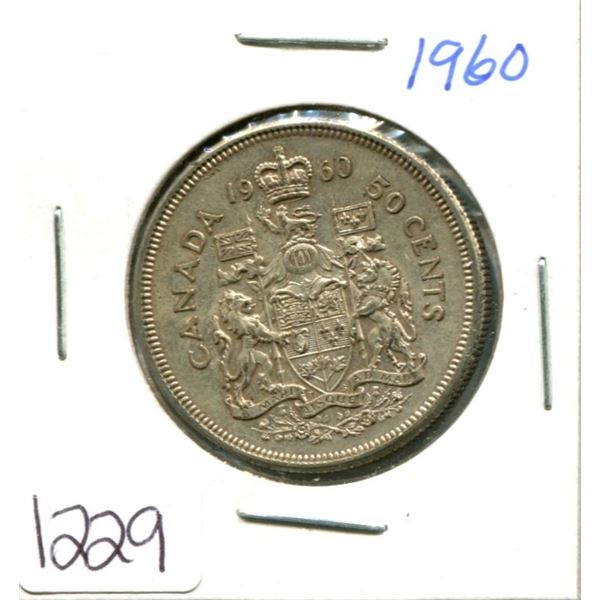 1960 Canada 50¢ fifty cents