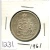 Image 1 : 1961 Canada 50¢ fifty cents
