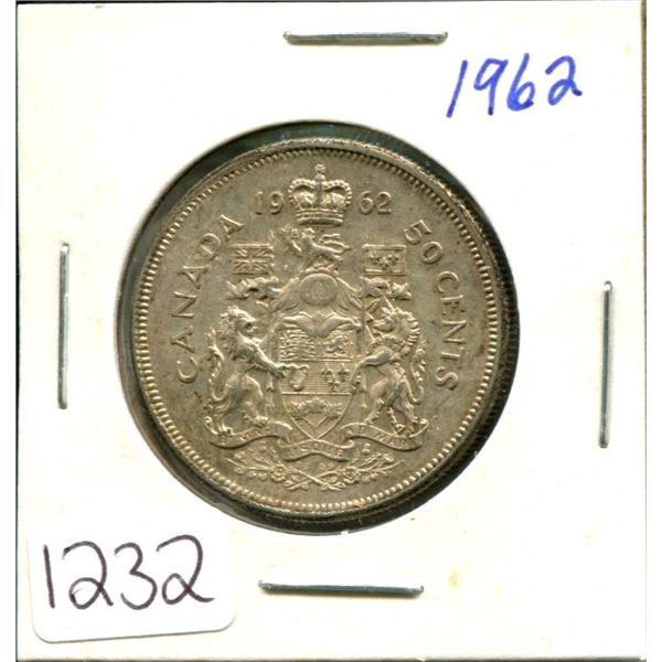 1962 Canada 50¢ fifty cents