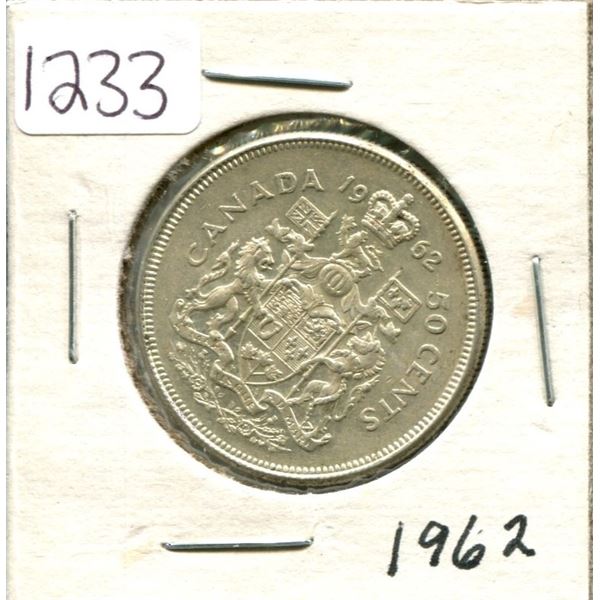 1962 Canada 50¢ fifty cents