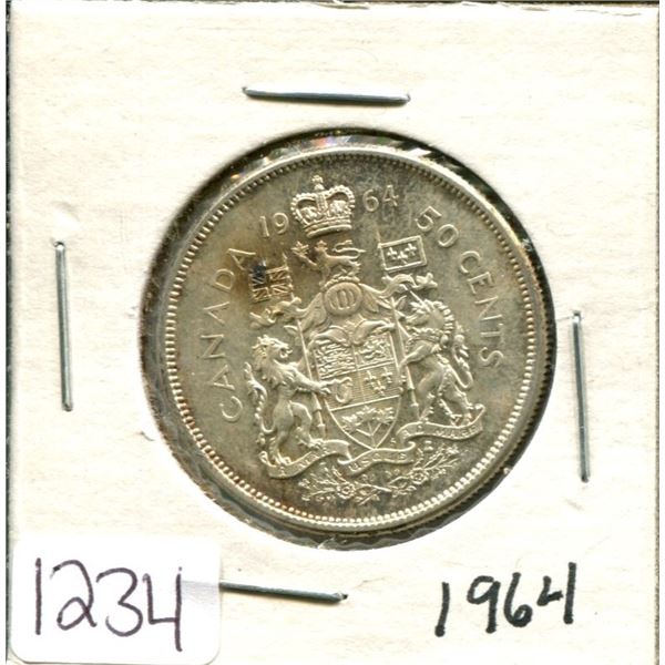 1964 Canada 50¢ fifty cents